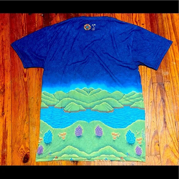 Grassroots California psychedelic 3rd eye gnome, men’s M. Artwork: Chris Dyer - Picture 2 of 3